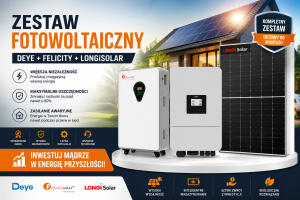 ZESTAW FOTOWOTLAICZNY 7,42kW MAGAZYN ENERGII 16kWh DO SAMODZIELNEGO MONTAŻU